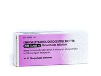 Ethinylestradiol 20mcg/desogestrel