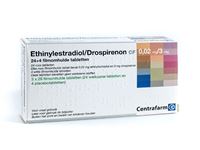 Ethinylestradiol/drospirenon 0,02/3mg