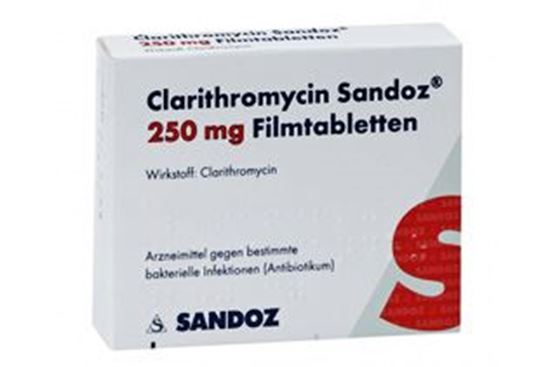 Clarithromycin 250 mg