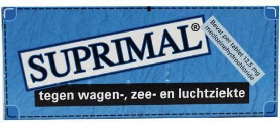 Suprimal Auto-, See- und Flugkrankheit 10 Stk