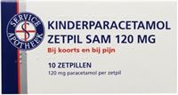 Sam Kinderparacetamol 120 mg 10 Zäpfchen