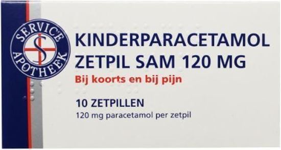 Sam Kinderparacetamol 120 mg 10 Zäpfchen