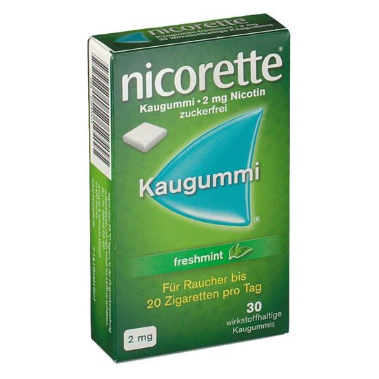 nicorette 2 mg Freshmint Kaugummi