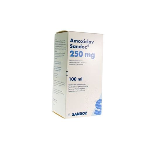 Amoxicilline 250 Mg/5ml 100ml Suspension 