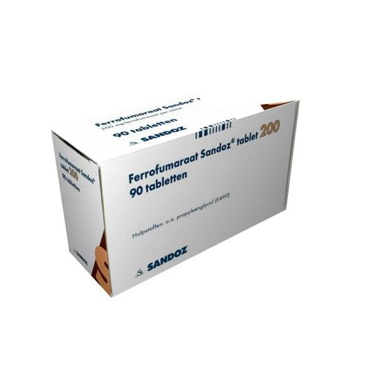 Ferrofumarat Sandoz 200mg Tabletten 