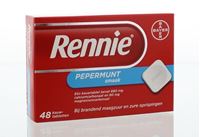 Bild von Rennie Pfefferminze 48 Kautabletten