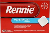 Rennie Pfefferminze 96 Kautabletten