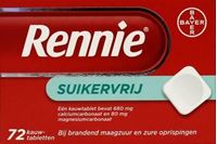 Rennie zuckerfrei 72 Tabletten