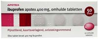 IBUPROFEN 400 APOTEX 50 Filmtabletten
