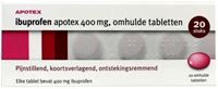 IBUPROFEN 400 APOTEX 20