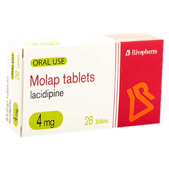 Lacidipin 4mg 28tb 
