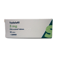 Tadalafil 5 mg 28 tbl