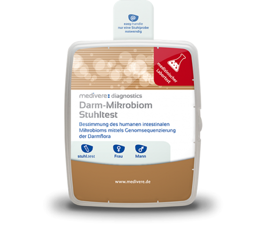 Medivere Darm-Mikrobiom Stuhltest
