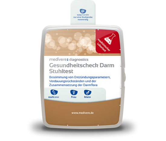 Medivere Gesundheitscheck Darm selbsttest 