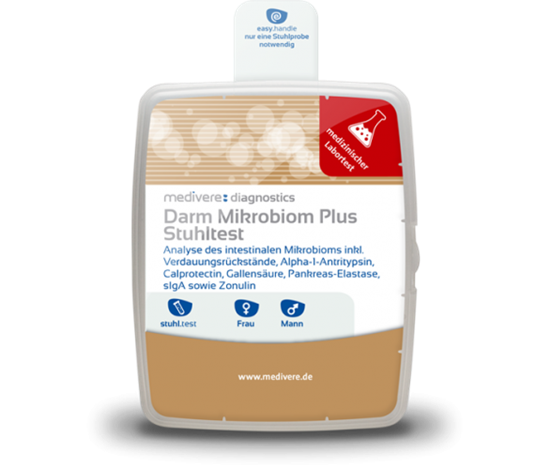 Medivere Darm-Mikrobiom Plus Stuhltest