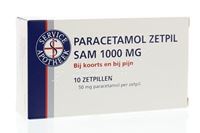paracetamol 1000 mg 10 Zäpfchen