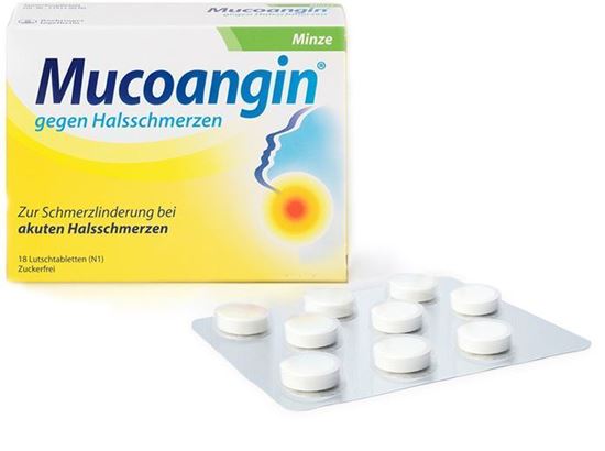 Mucoangin 18 Lutschtabletten Minze