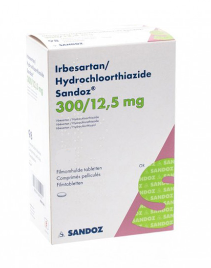 Irbesartan/Hydrochlorthiazid 300/12,5 mg 