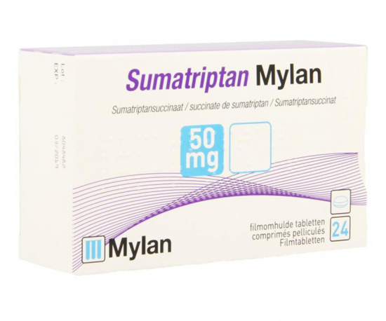 Sumatriptan Mylan 50 mg Filmtabletten
