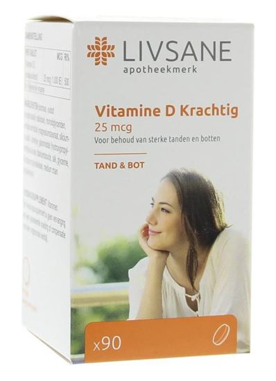Vitamin D 25 µG Livsane, 90 Stk.