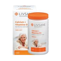 Kalzium vitamin D3 Livsane, 60 Stk.