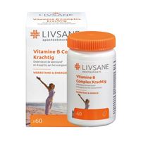 Vitamin B Komplex Hochdosiert Livsane, 60 Stk.