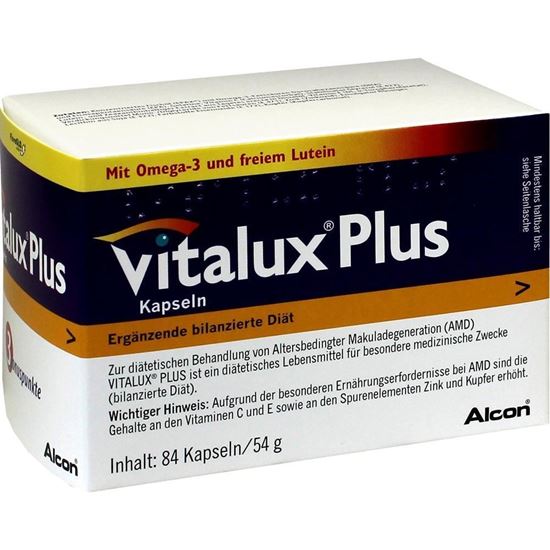 Vitalux Plus Lutein und Omega 3