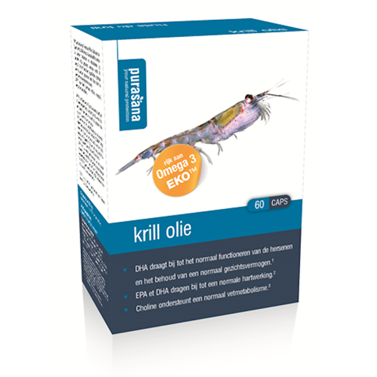 Pursana Krill Öl 500 Mg 60 Kapseln 