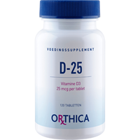 Orthica Vitamin D-25 120 Tabletten