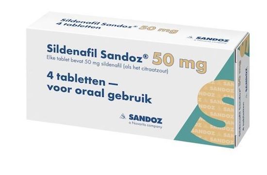 Bild von sildenafil 50 mg 4 tbl