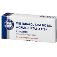 SA_Mebendazol 100 Mg Wurmkur Tabletten 2 Stk. 