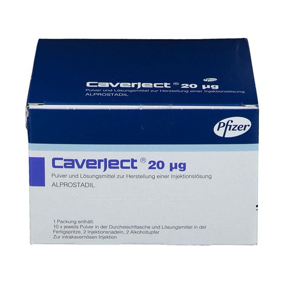 Caverject 20 Mcg Pulver Und Lösungmittel 1 Stk.