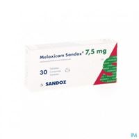 Bild von Meloxicam 7,5 mg Sandoz 30 Stk.